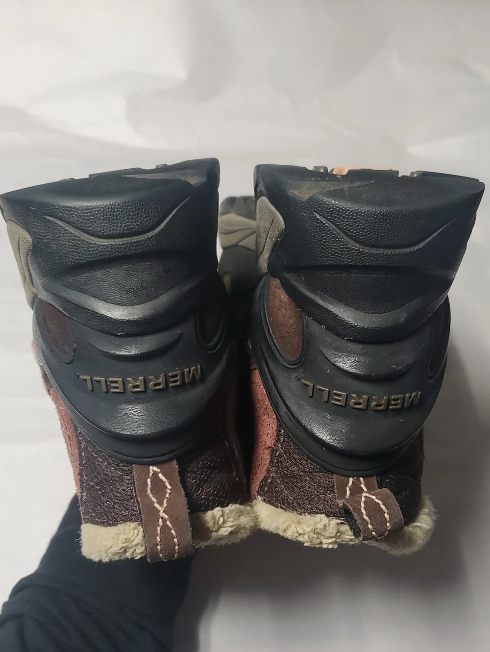 Merrell Sleet 6 Waterproof Bracken Suede Hiking Winter Boots Size 8.5 Womens